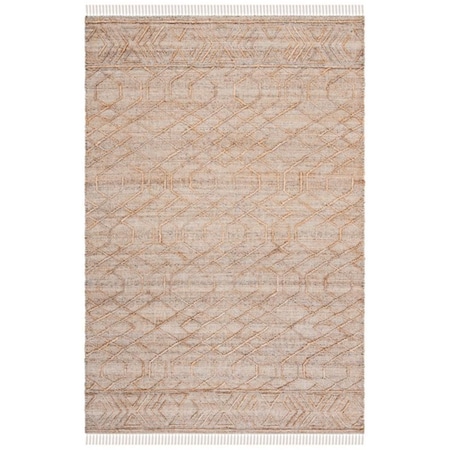 Safavieh 3 x 5 ft. Natural Fiber Global Hand Loomed Rectangle Rug Natural & Beige NFB407A-3